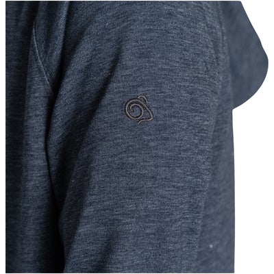 Craghoppers NosiLife Frey  Insektsavvisende Hettegenser, Blue Navy Marl
