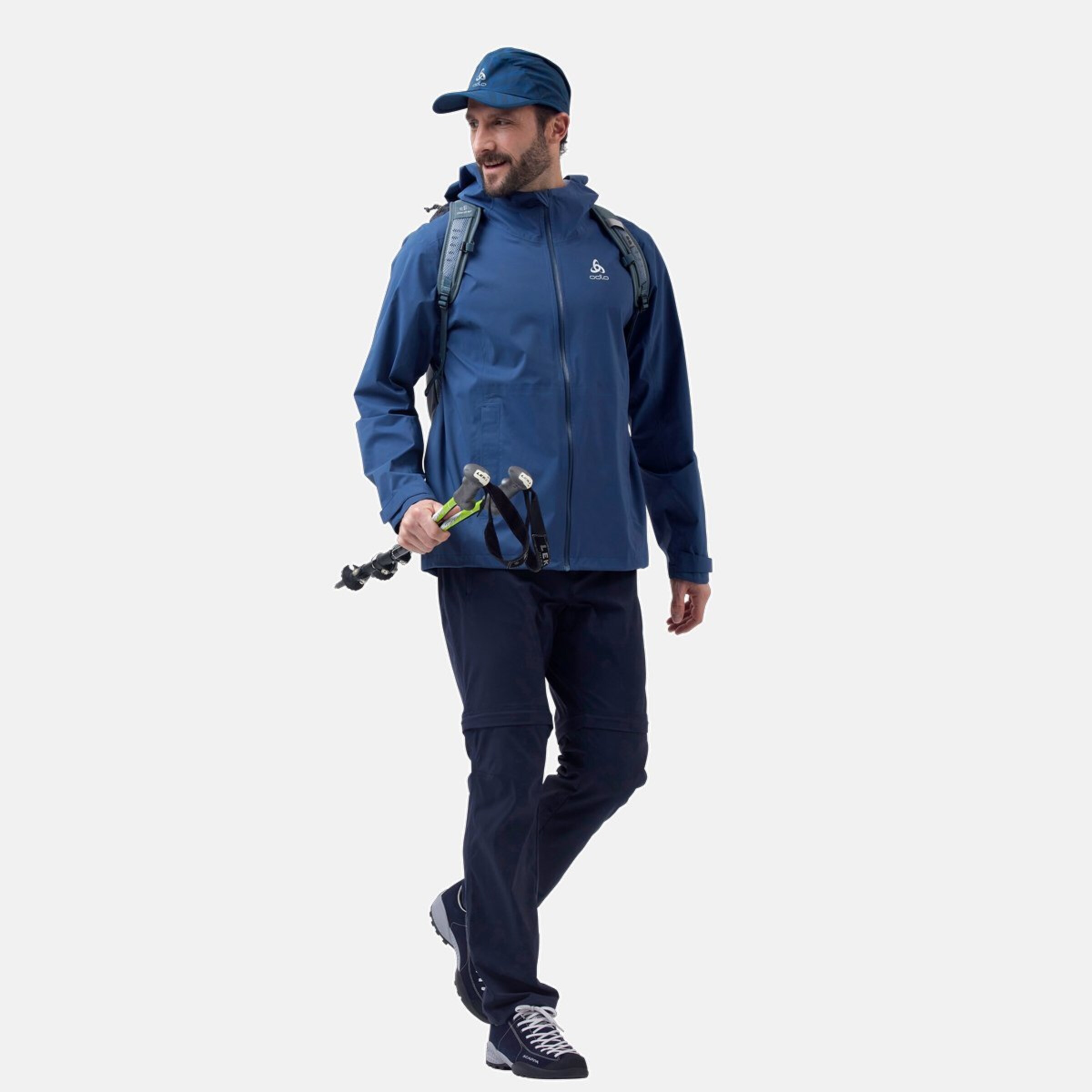 Herren Aegis 2.5L Waterproof Hardshell Jacke in blue wing teal