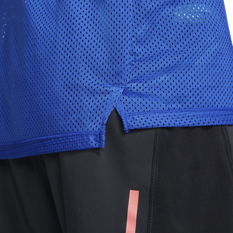 Nike Mesh Running Tank Blå