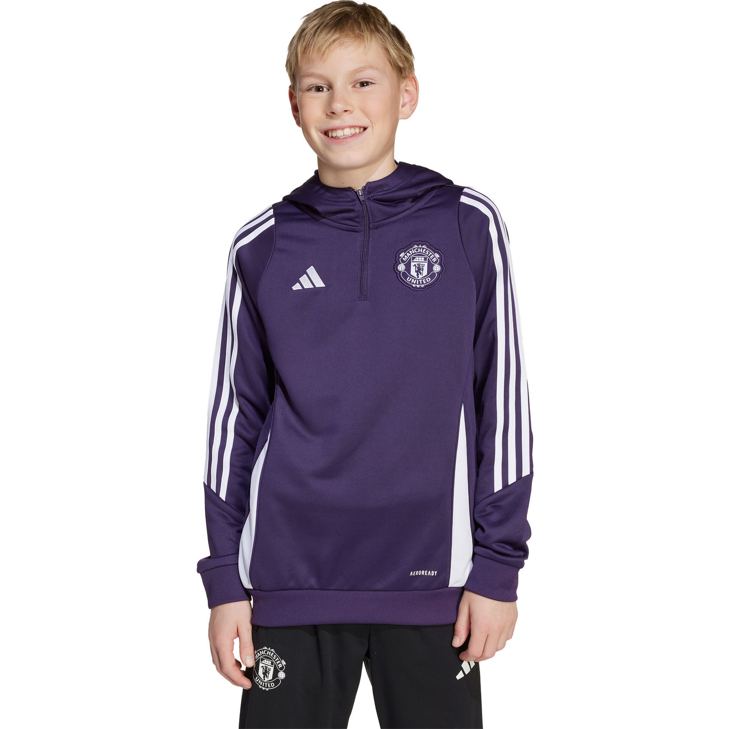 adidas Manchester United TK Hoody Trainingspak Kids