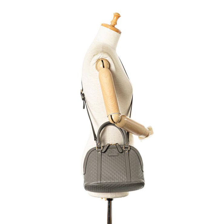Gucci Vintage Gucci Handbag Grey