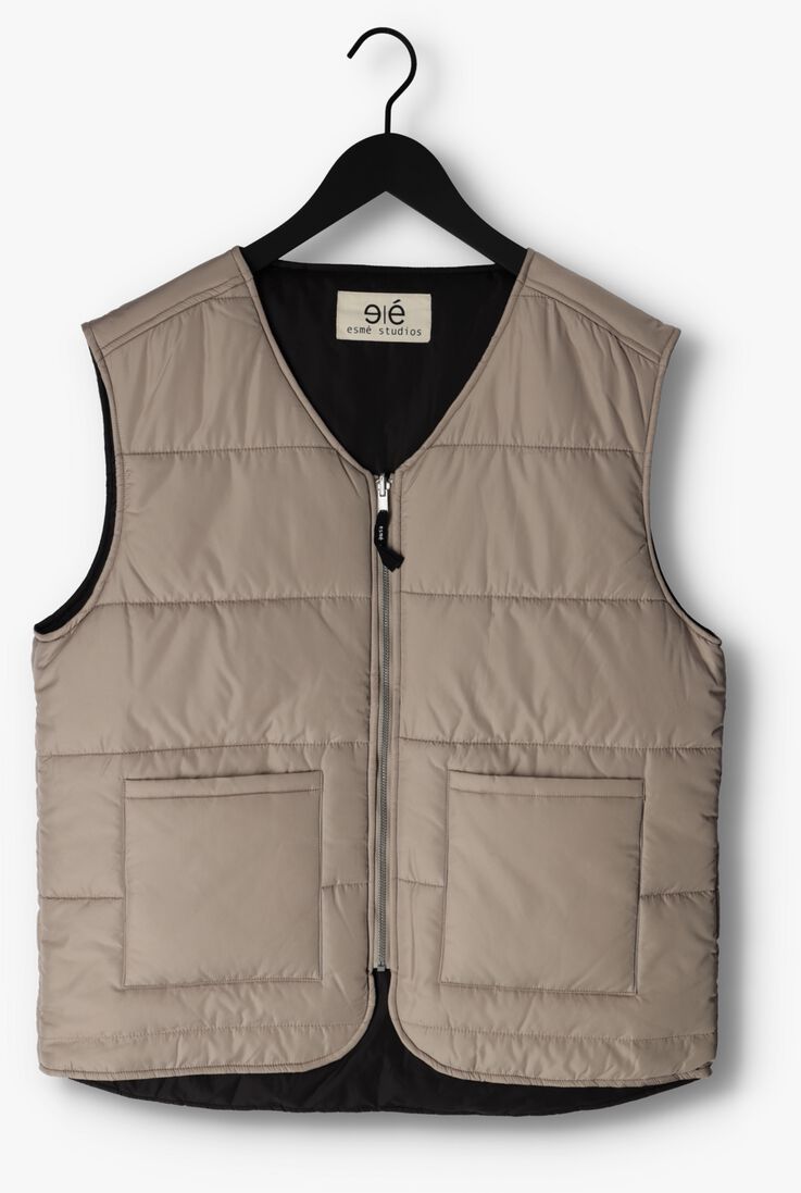 ESM\u00C9 STUDIOS zwarte esm&eacute; studios bodywarmer kinsley reversible vest