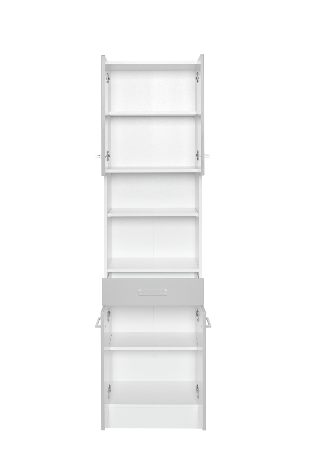 Seitenschrank RIGA - hellgrau - 50 cm