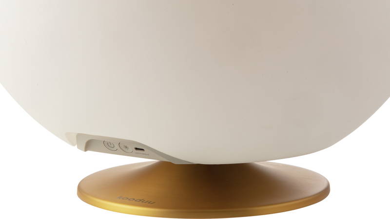 kooduu LED-Getränkekühler Brass SPHERE