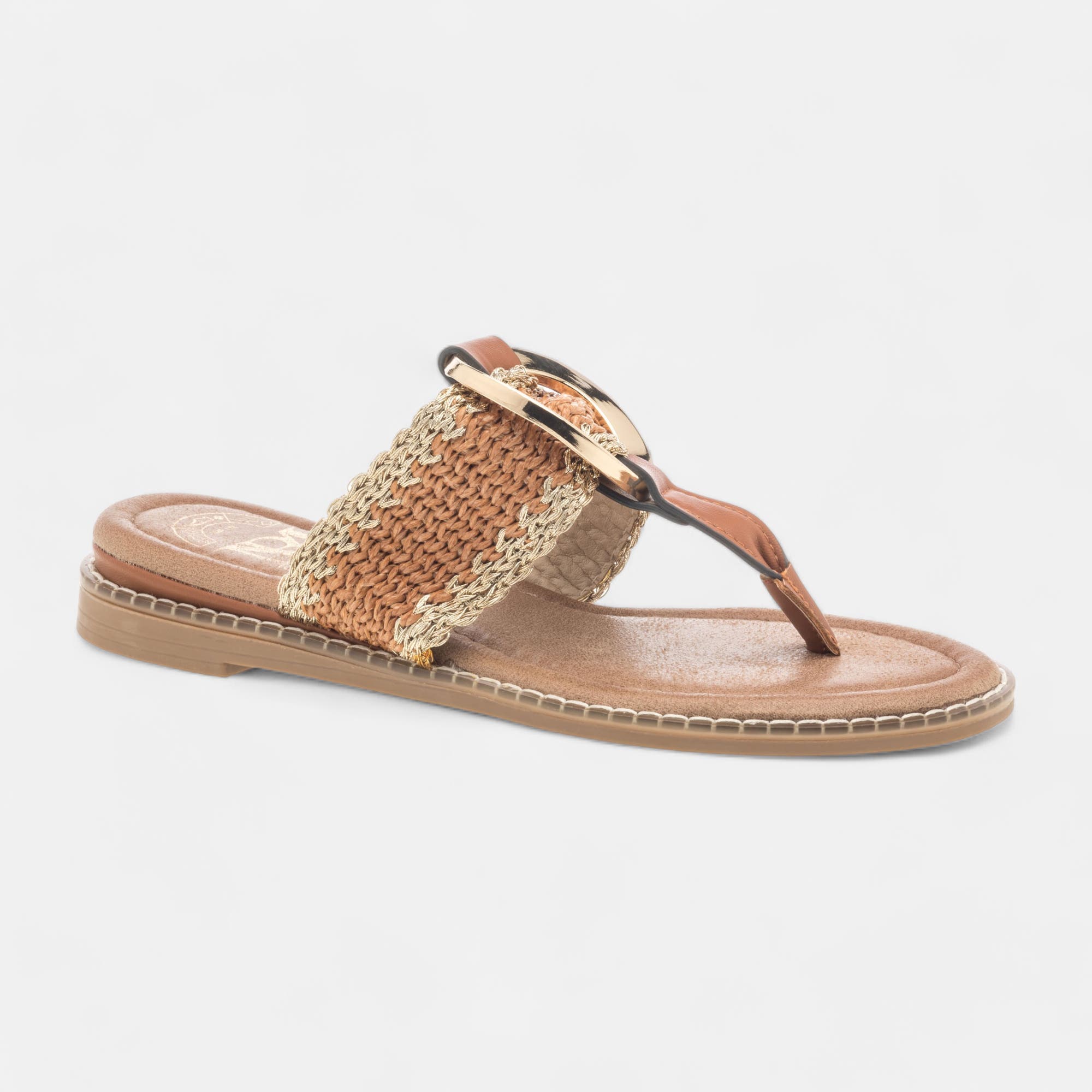 Entre-doigts Femme cognac