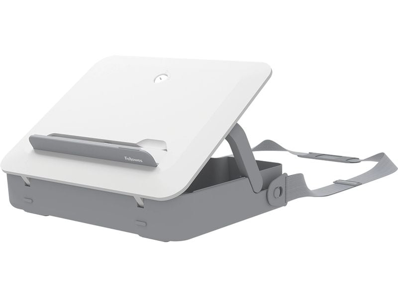 Fellowes Tragbarer Laptopständer Breyta Weiss Mobiler Laptopständer