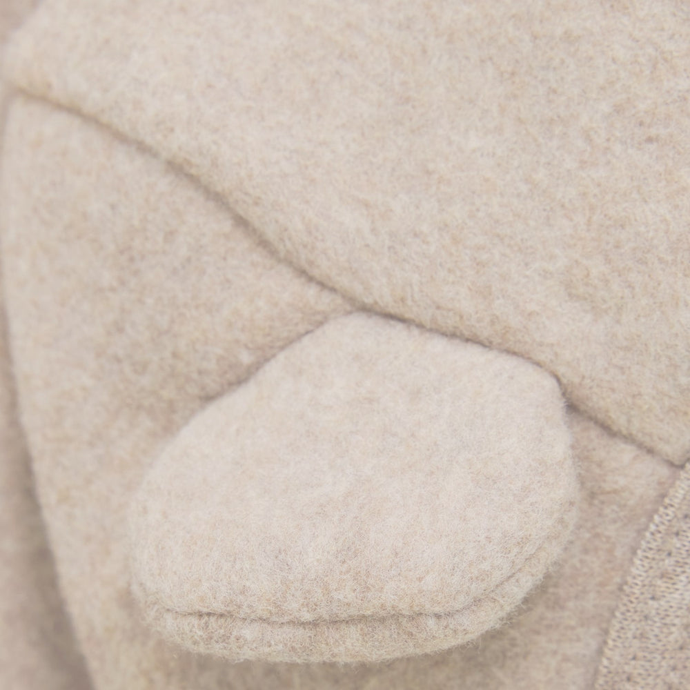 Køb Huttelihut Camel Melange Jakke Ears Bomuld Fleece