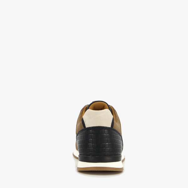 Blue Box heren sneakers bruin/zwart
