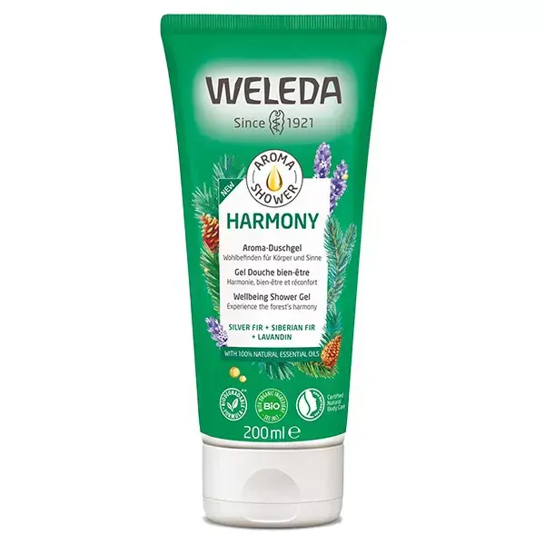 Gel de Banho Weleda Aroma Shower Harmony Wellness 200ml