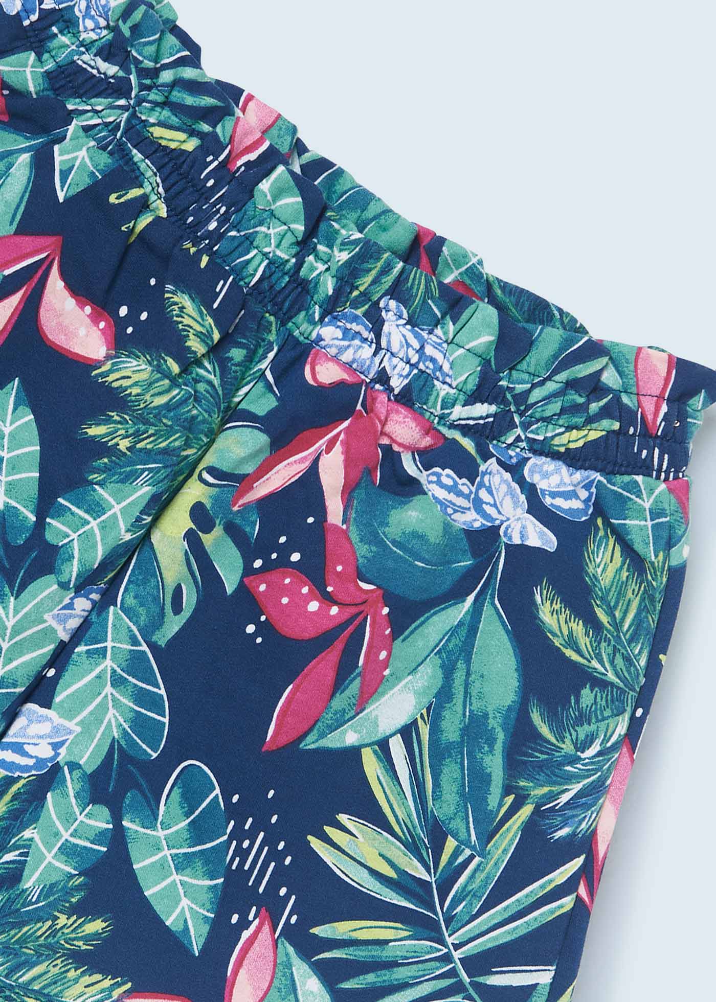 Conjunto de duas peças com estampa para meninas
