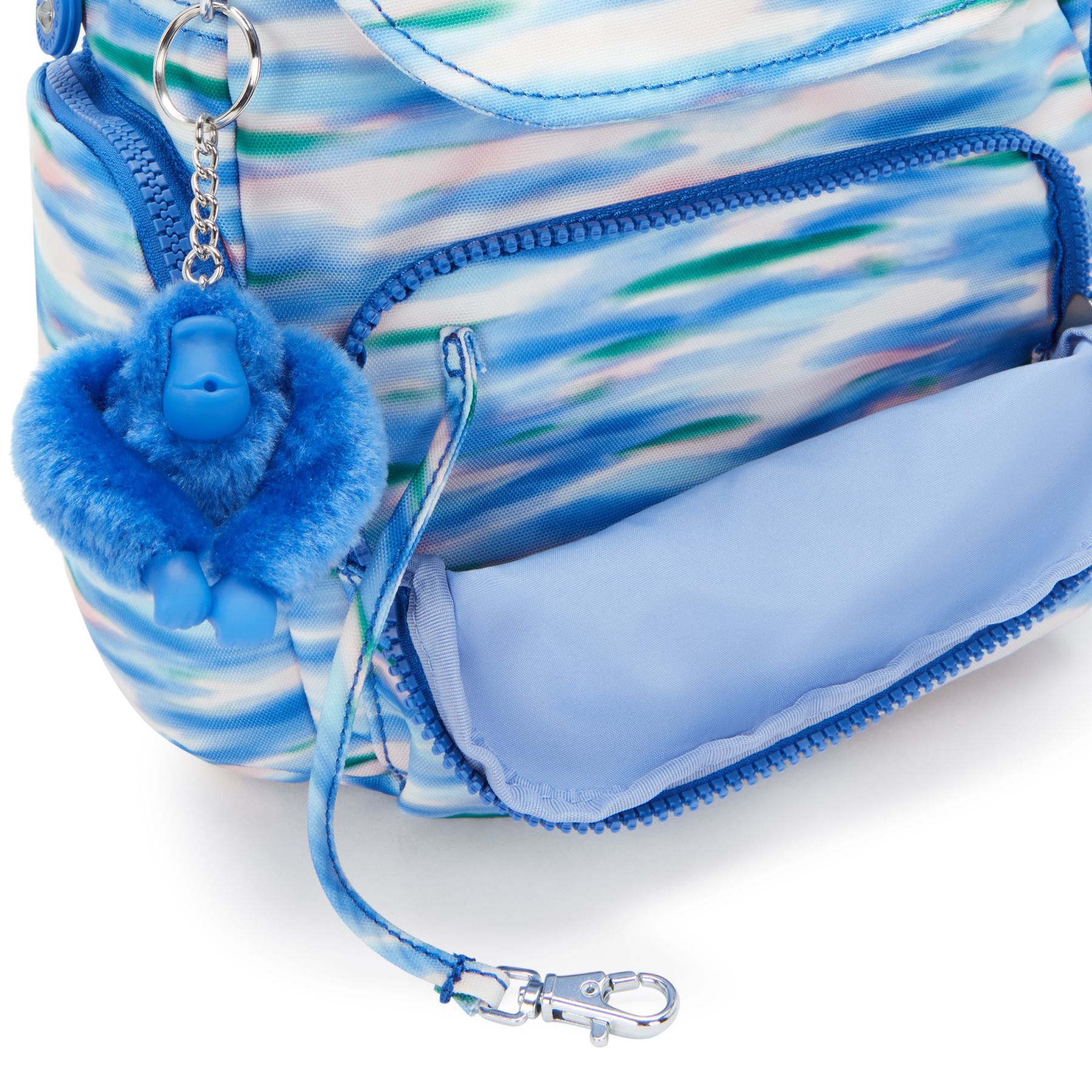 CITY ZIP MINI Mini sac à dos avec bretelles ajustables - Diluted Blue