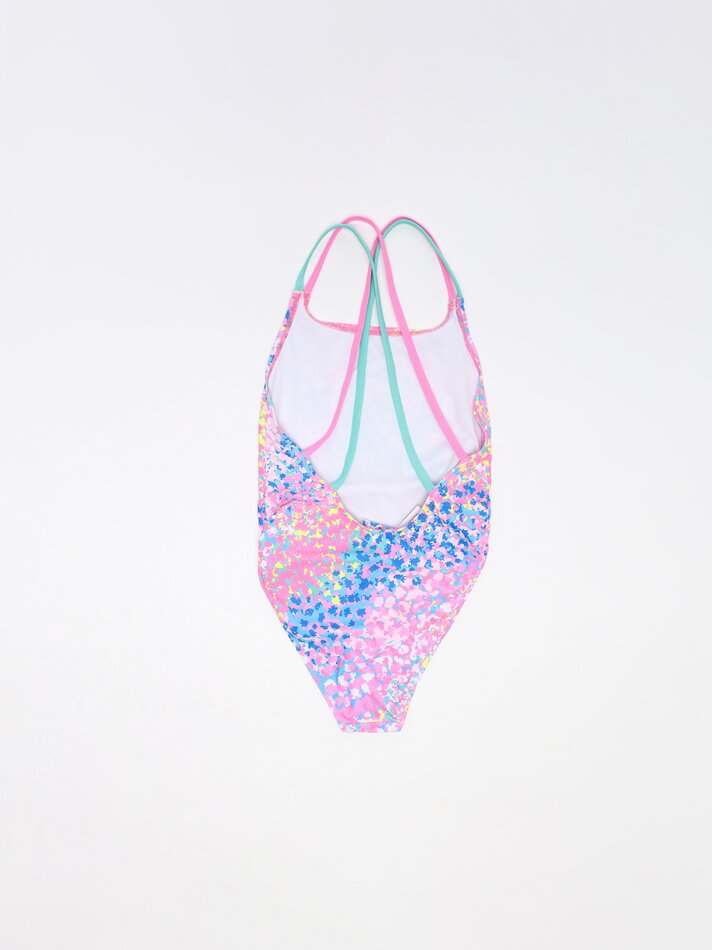 Maiô estampado - Rosa