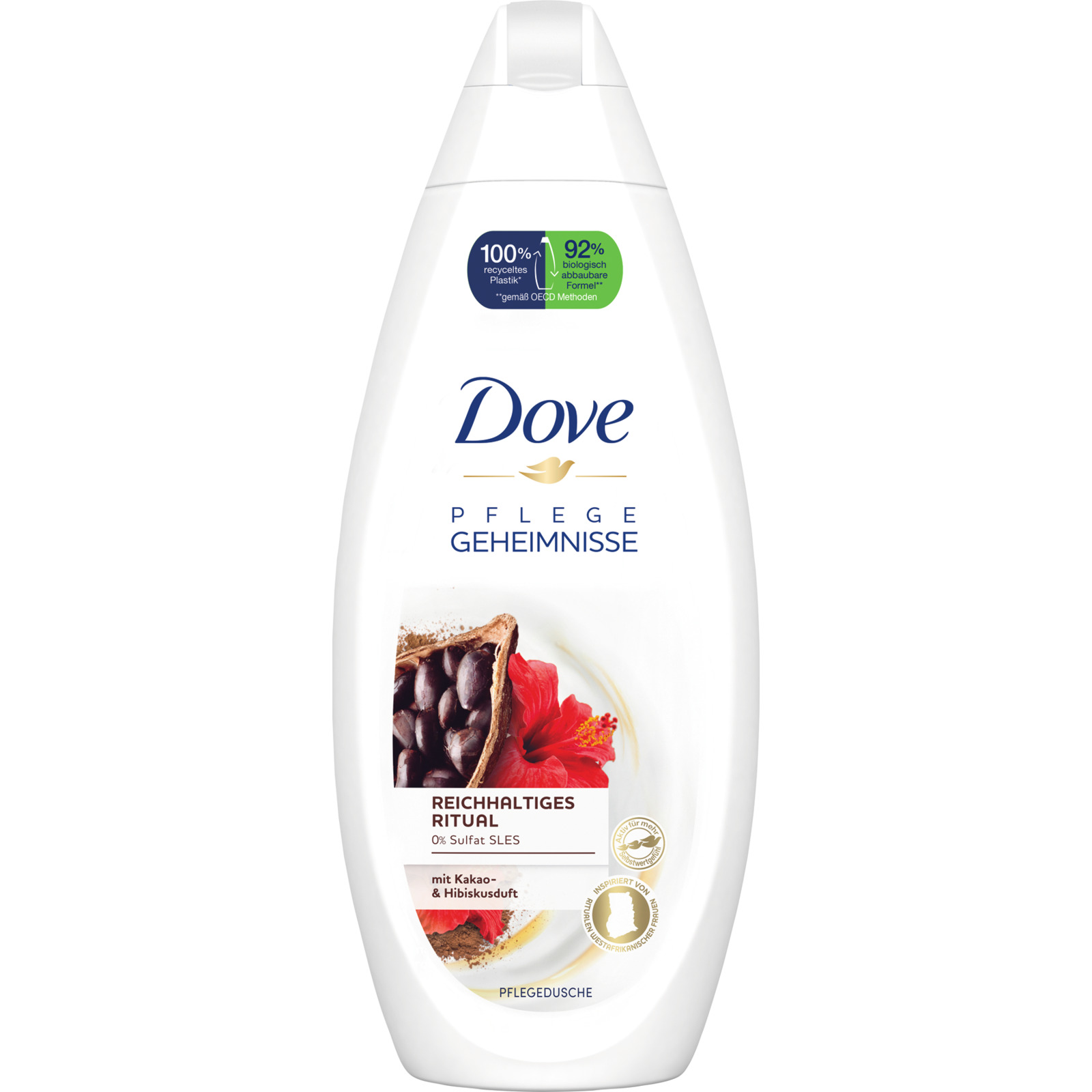 Dove Dusch Kakao Hibiskus 4 x 250 ml