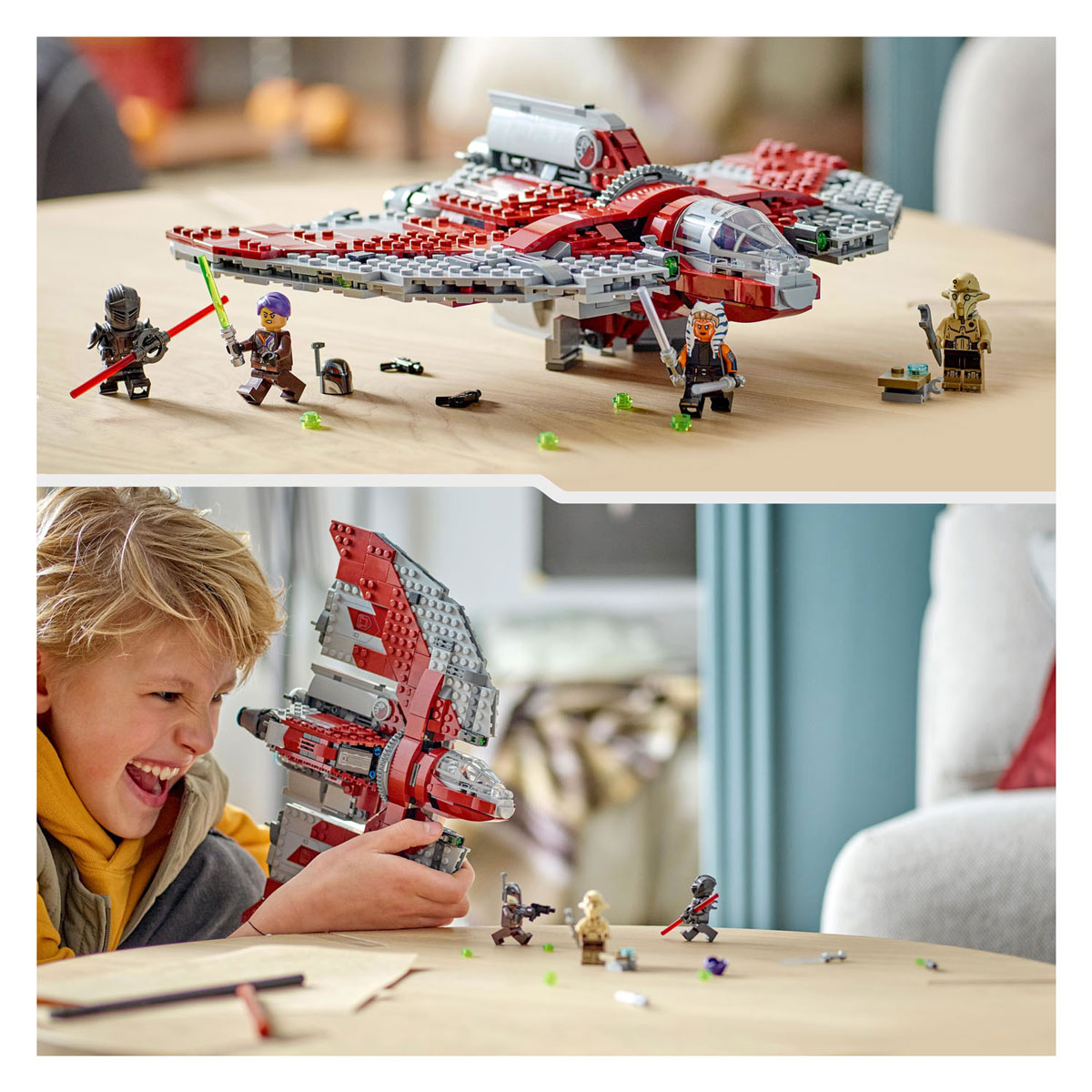 LEGO Star Wars 75362 Ahsoka Tano's T-6 Jedi Shuttle