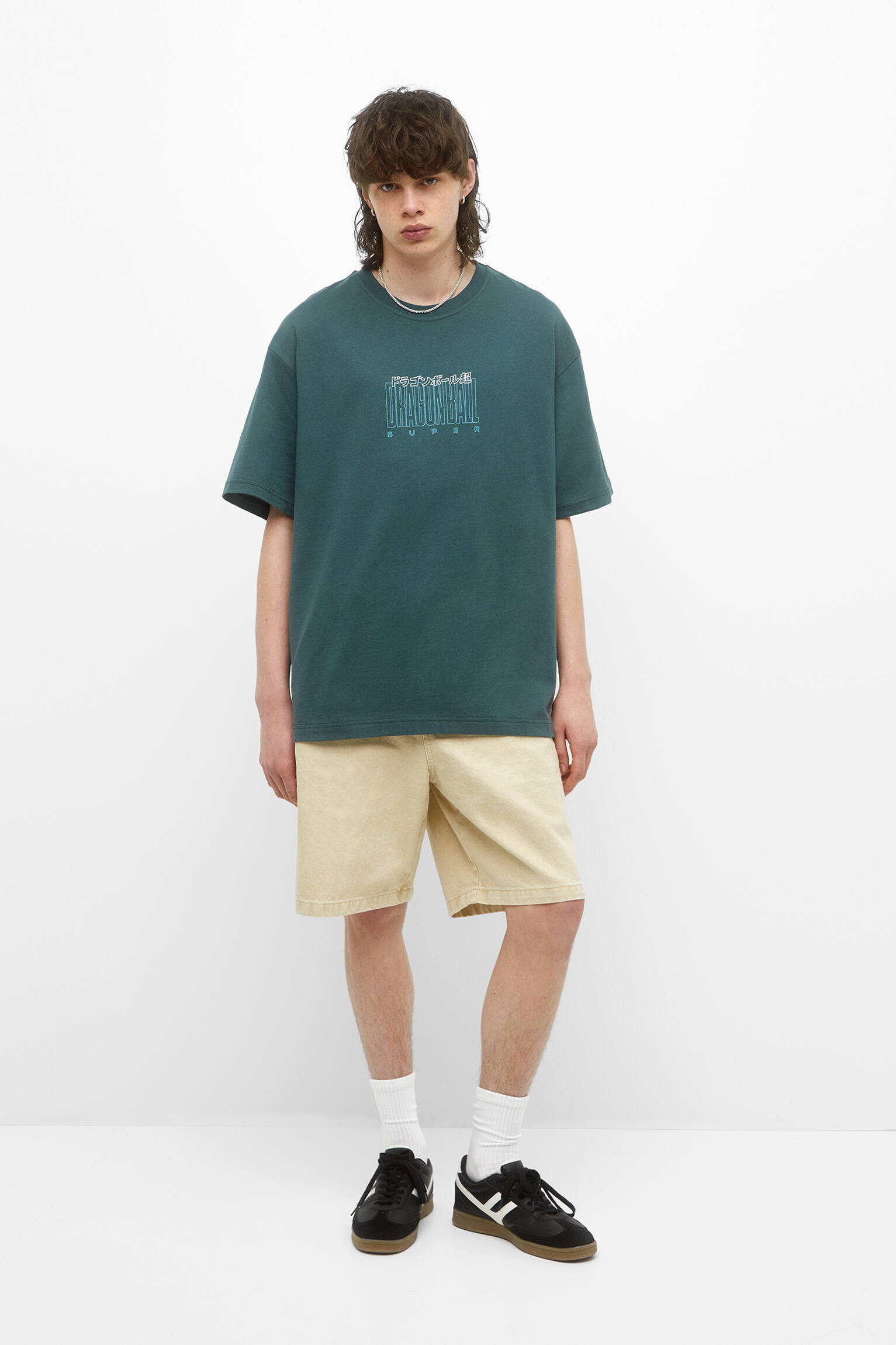 CAMISETA DRAGON BALL SUPER GOKU - VERDE