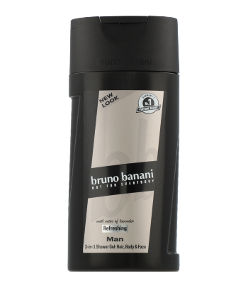 Bruno Banani Man 3-in-1 Shower Gel: Hair, Body & Face 250ml