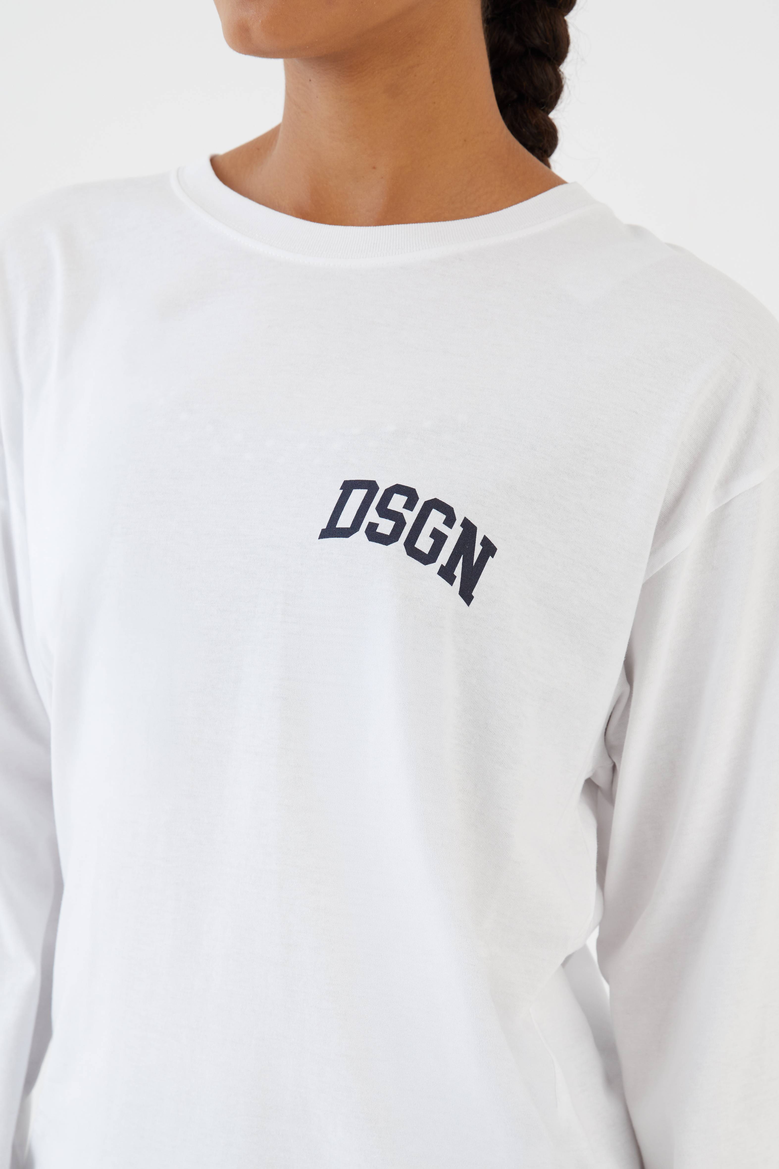 T-shirt À Manches Longues Collegiate Dsgn Studio