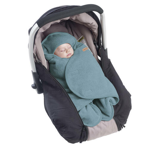 Babynomade® double polaire bleu baltique / blanc - BEABA