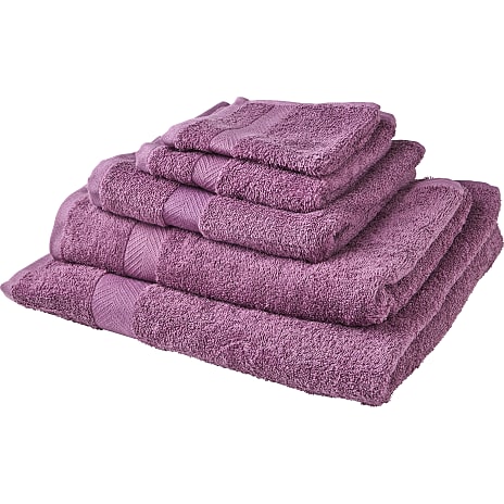Salling håndklæde 30x30 cm - rosa