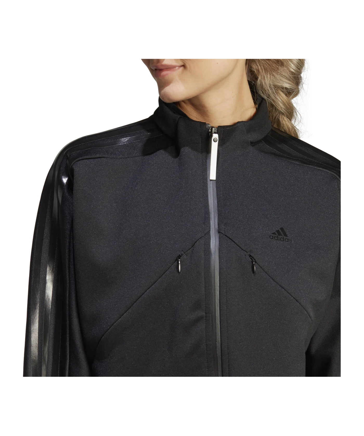 adidas Tiro Suit-Up Trainingsjacke Damen Schwarz