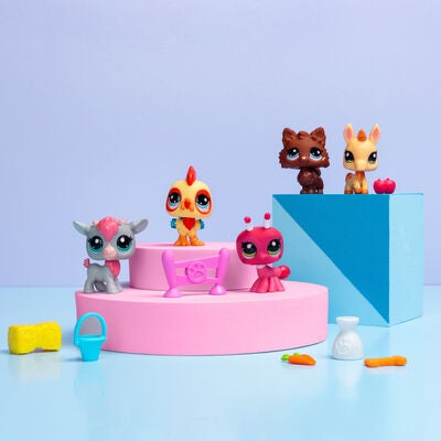 Littlest Pet Shop Farm Besties Figursett 5-Pack