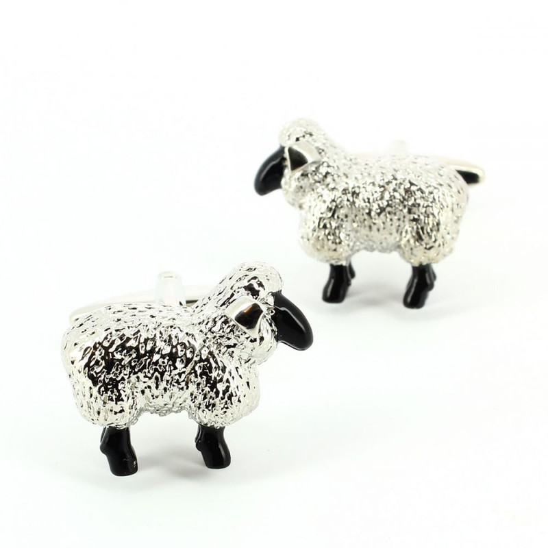 Boutons de manchette, Mouton blanc