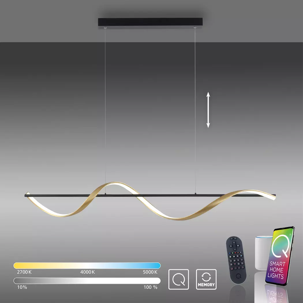 LED-Pendelleuchte Q-Swing