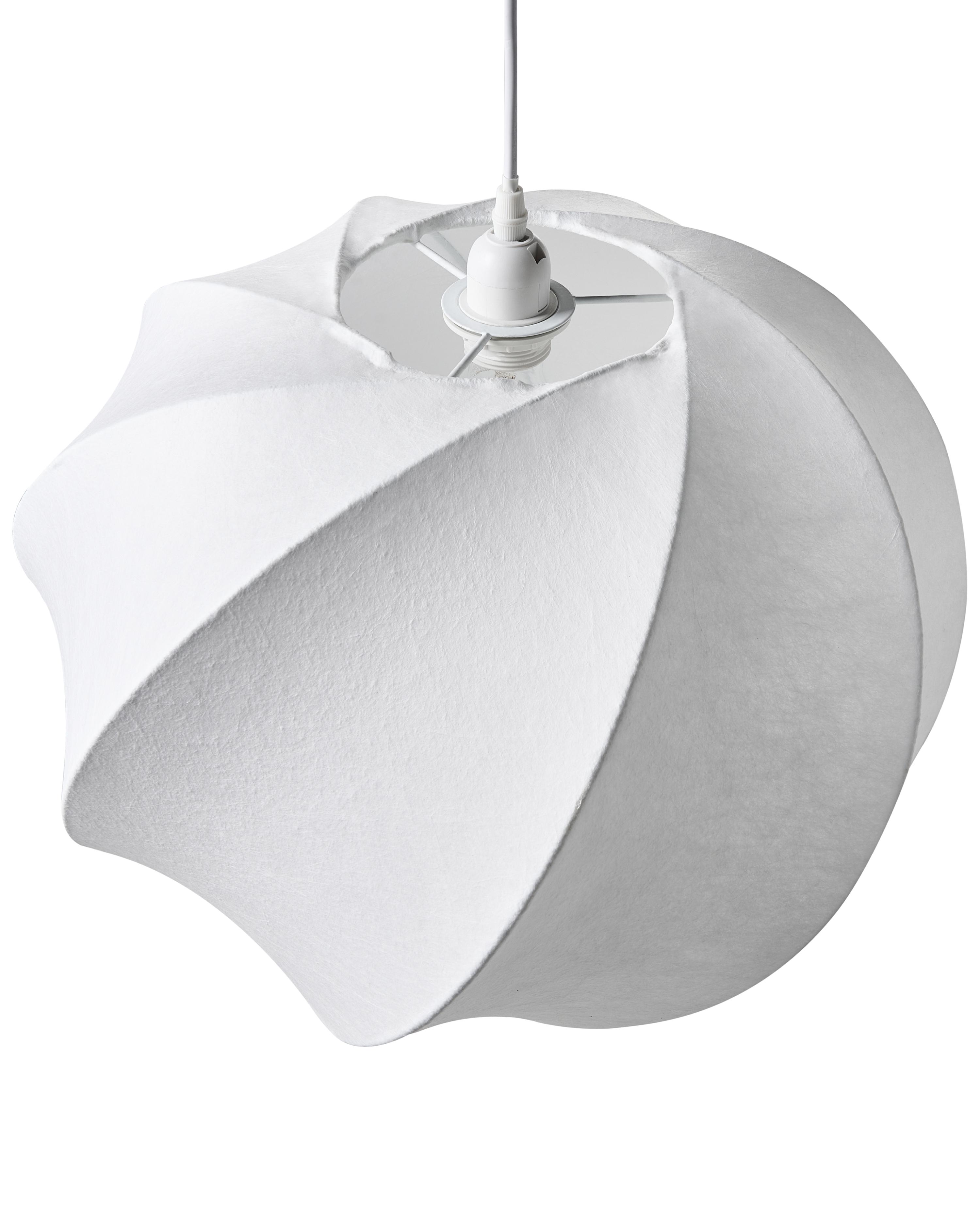 Hanglamp MAQUINE Kunstzijde Wit