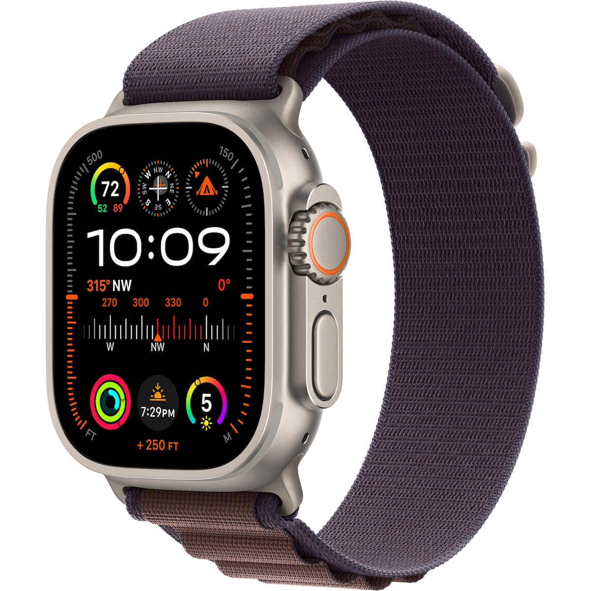 Apple Watch Ultra 2 49mm GPS+CEL Titanium S (Indigo/Alpine Loop)