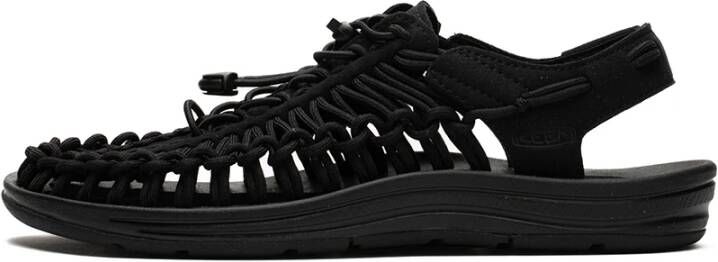 Keen Uneek Dames Sandalen Black Black Zwart Polyester K1014099