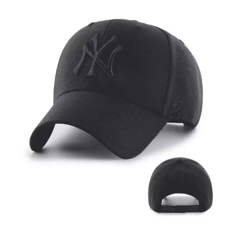 Casquette 47 CAP MLB NEW YORK YANKEES MVP SNAPBACK BLACK BLACK