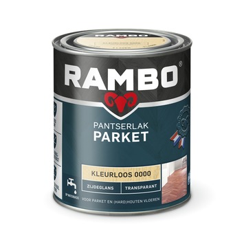 Rambo Pantserlak parket zijdeglans transparant kleurloos 750 ml