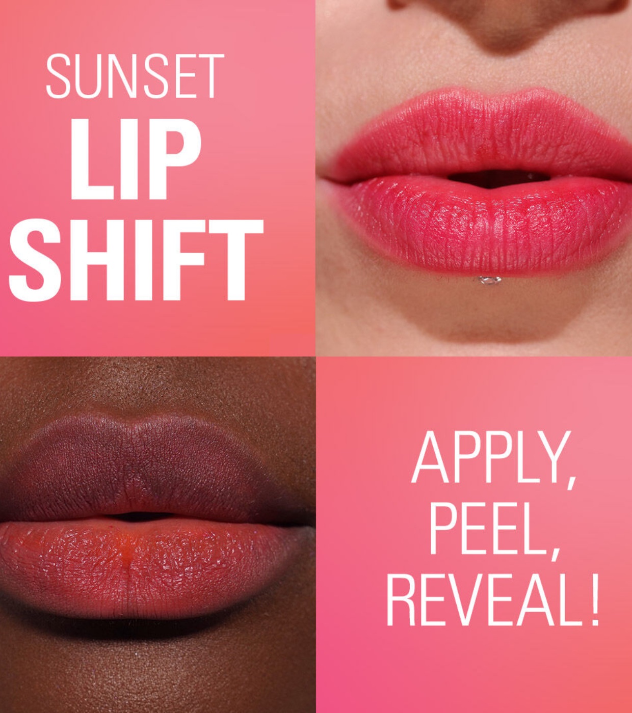Revolution - Lip Tint Stain Sunset - Flushed Pink