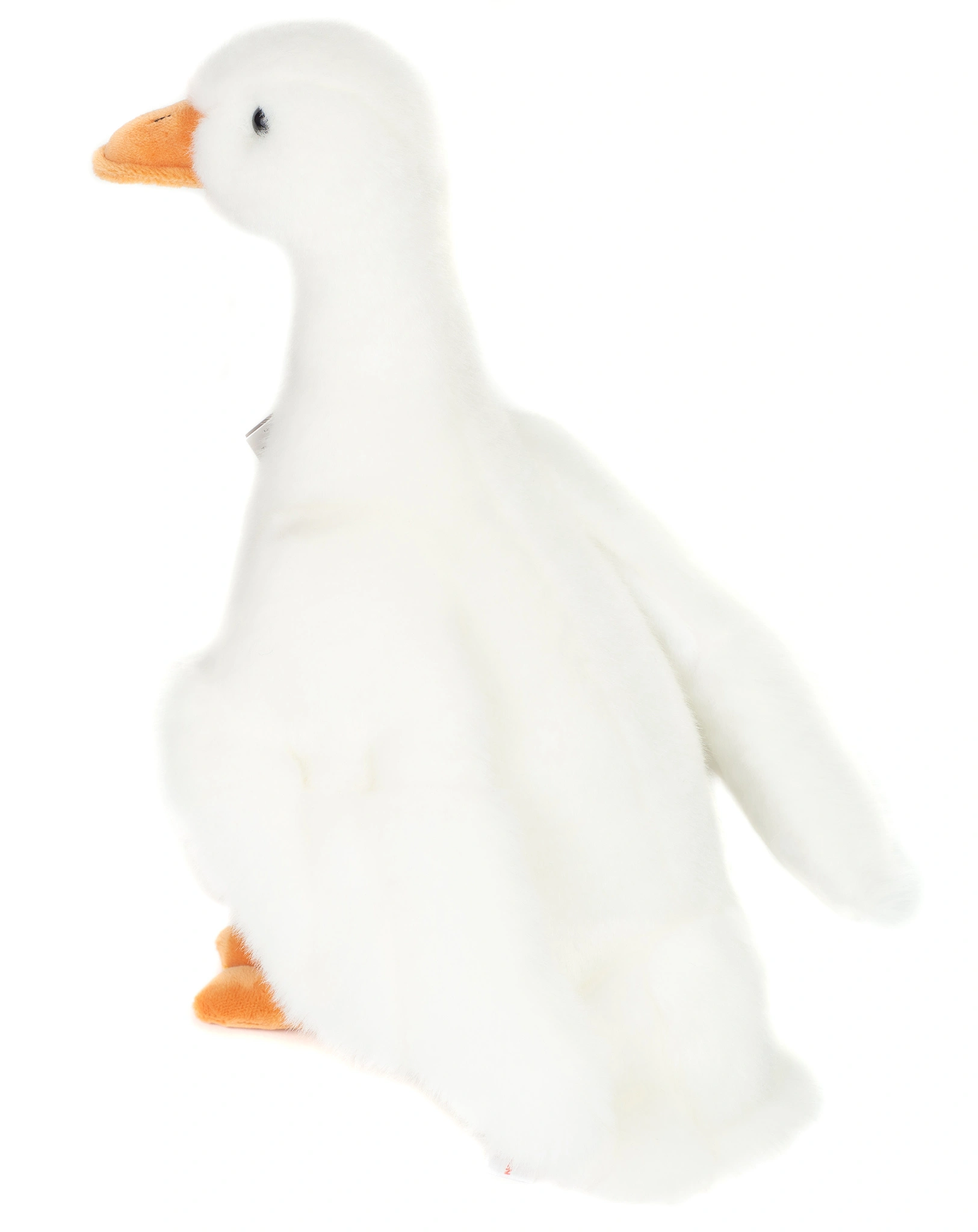 Kuscheltier GANS (31 cm) stehend in weiß