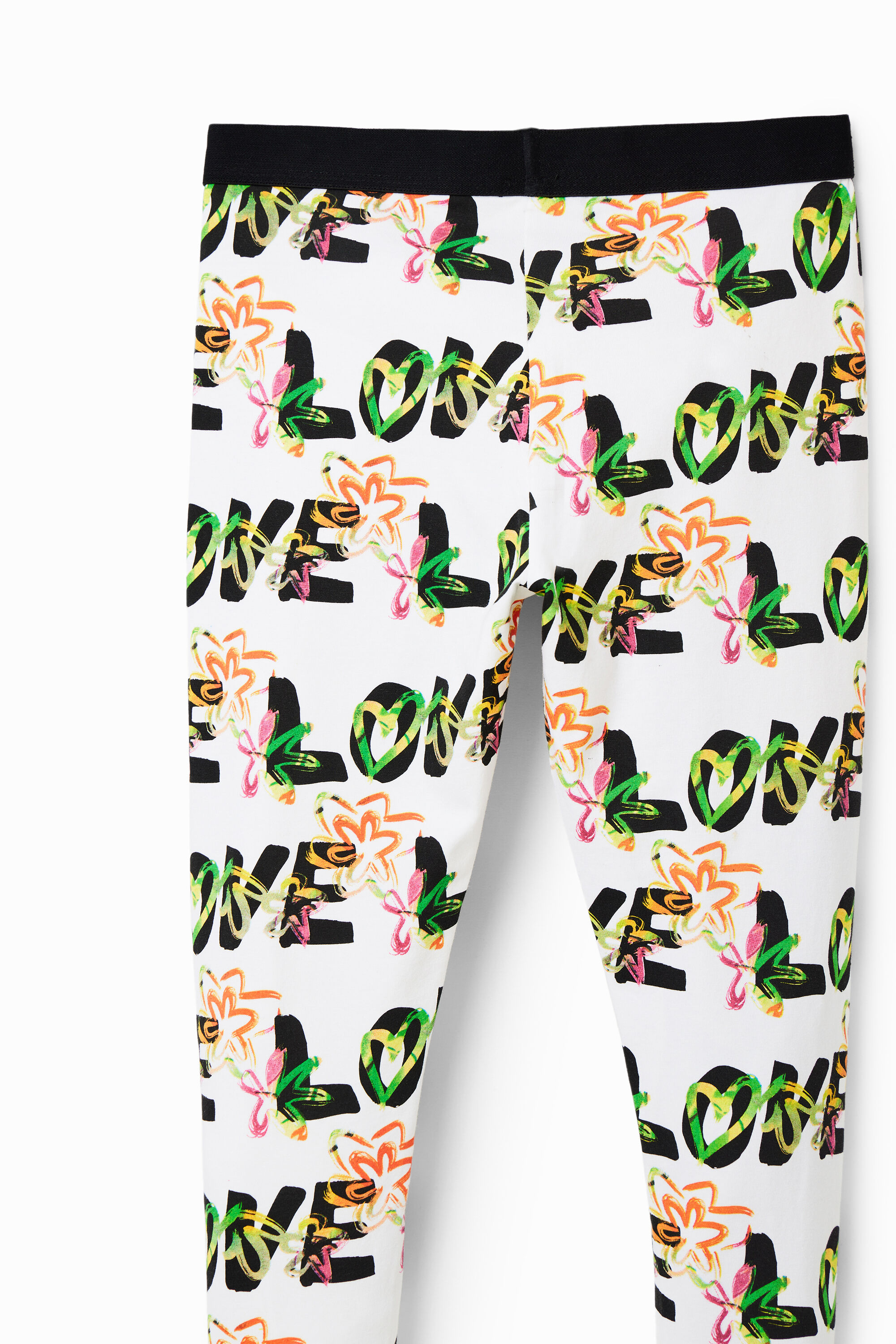 Legging fleurs Love