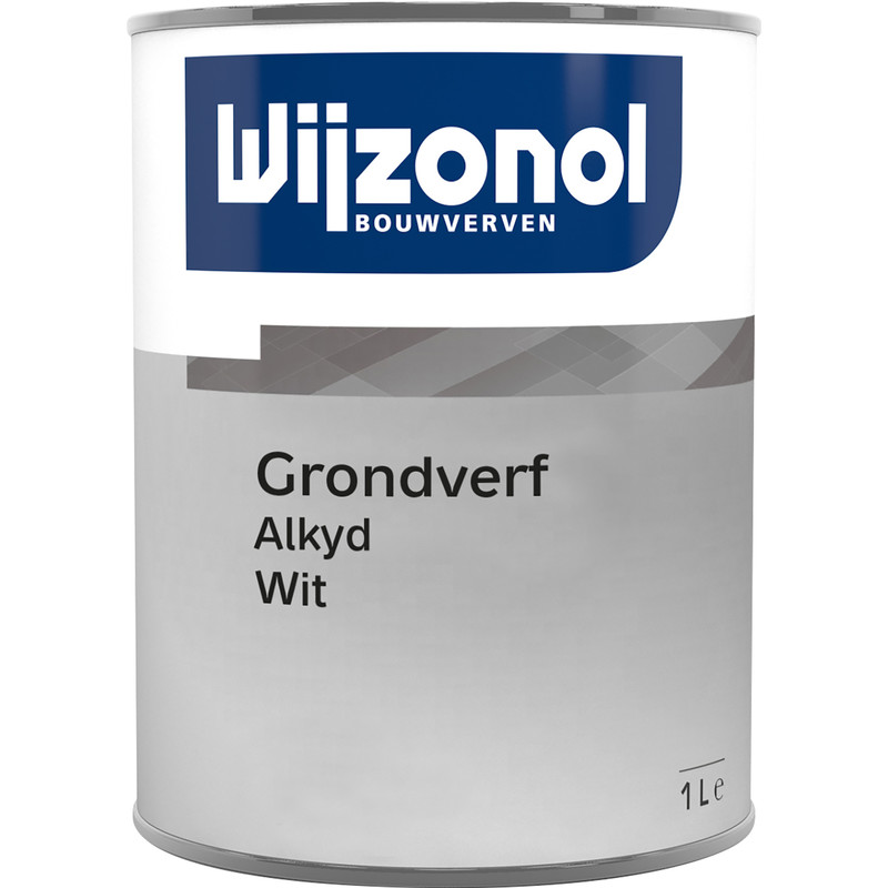 Wijzonol grondverf alkyd 1L wit