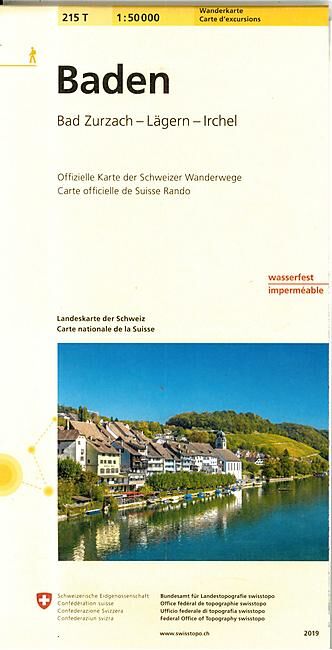 BUNDESAMT - 215T BADEN ECHELLE 1 50 000
