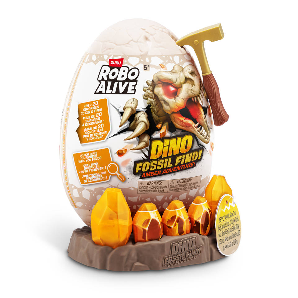 Robo Alive dino fossiel amber avontuur