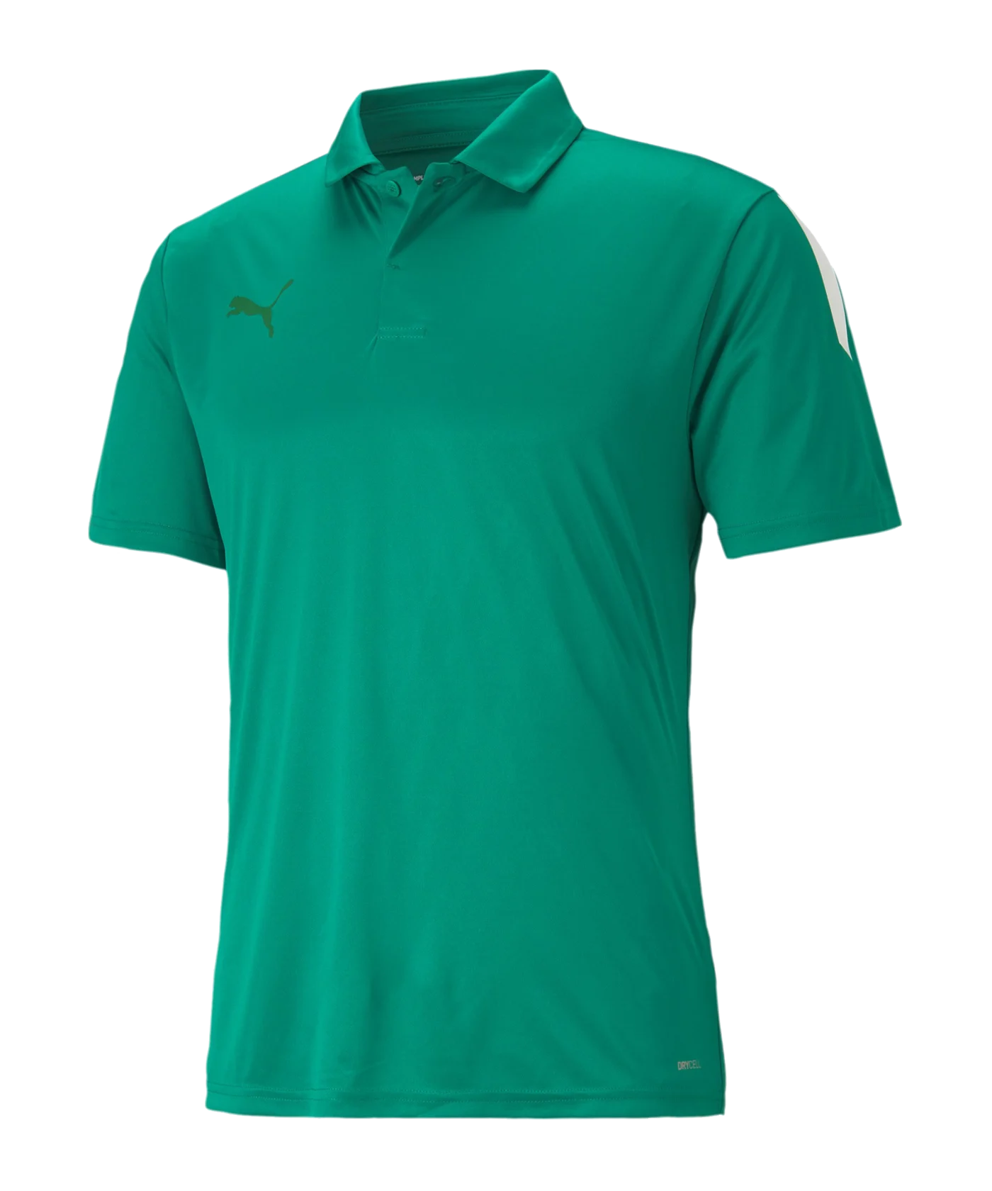 PUMA teamLIGA Sideline Polo Grün Weiss F05