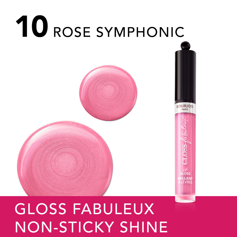 Bourjois Gloss Fabuleux Lipgloss Rose Symphonic 102.4 gr