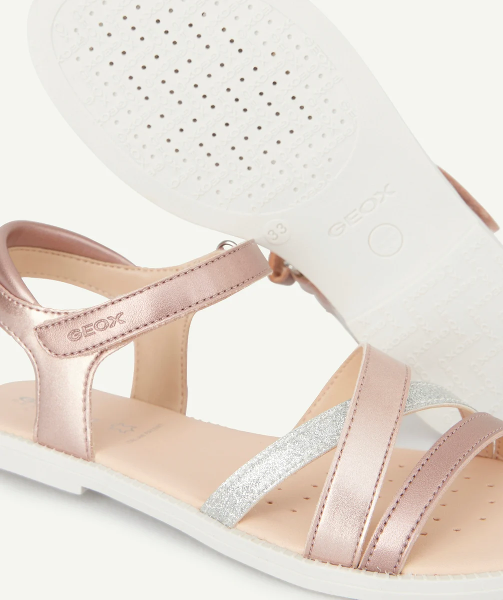 GEOXSANDALES KARLY FILLE ROSES BRILLANTES