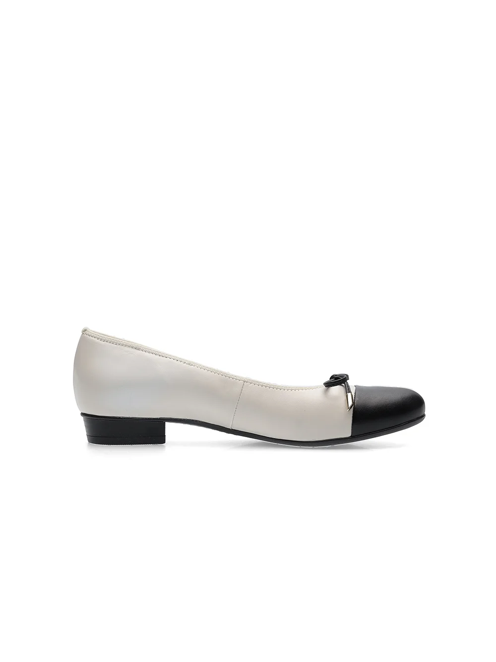 Ballerina Bari schwarz cream