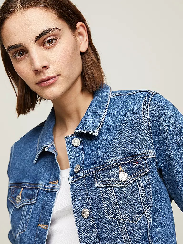 TOMMY HILFIGER Jeansjacke  dunkelblau