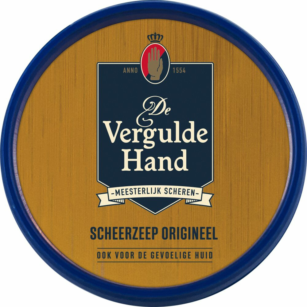Vergulde Hand Scheerzeeptablet 75 gr