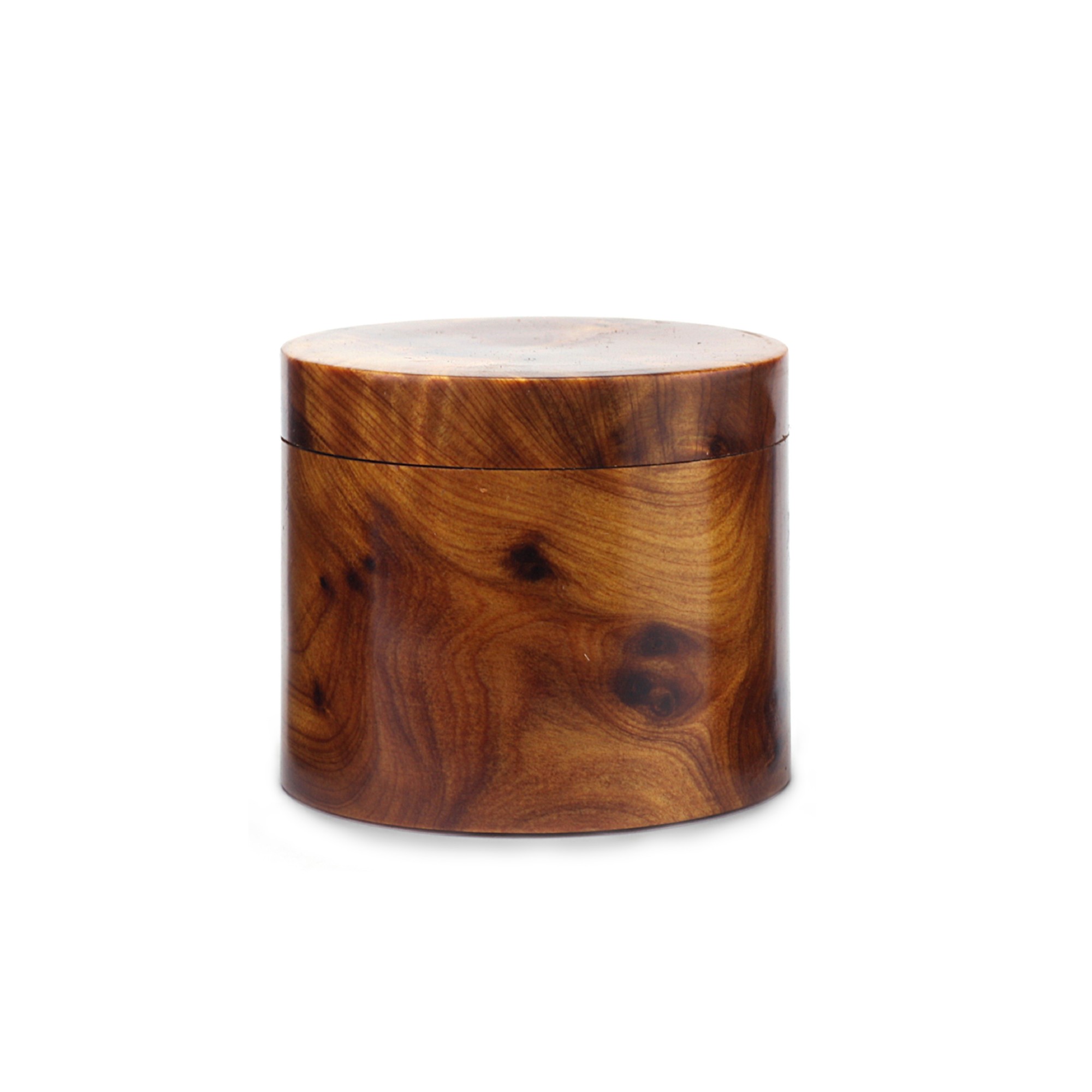 3er-Set Thuja Box rund mit Deckel von fischer's lagerhaus