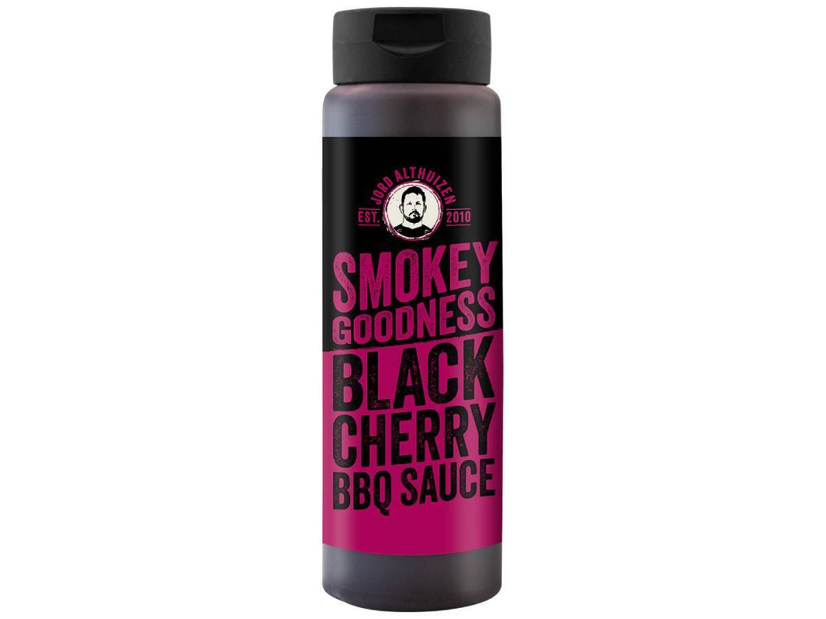 Smokey Goodness Black Cherry bbq saus