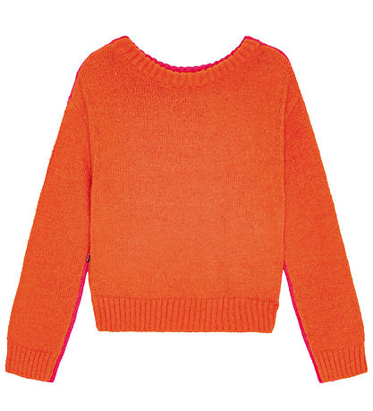 Molo Bluse - Strik - Uld/Akryl - Giada - Shocking Fiery/Orange