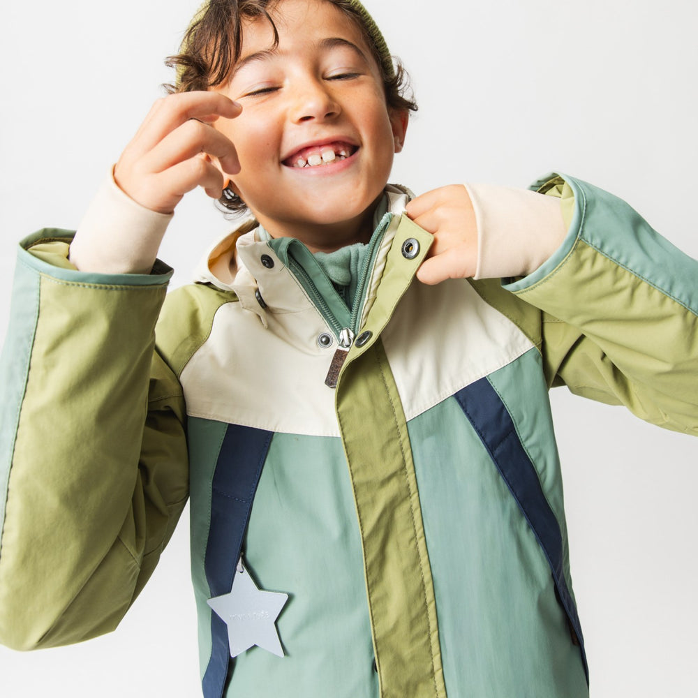 Køb Mini A ture Granite Green Col. B. Matvalon Fleece Lined Jacket. Grs