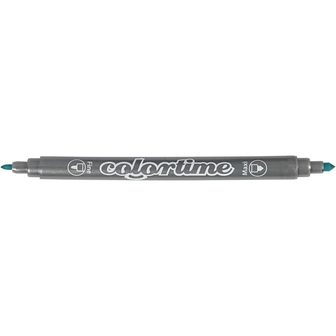 Colortime dubbel viltstiften - pastel - 6st