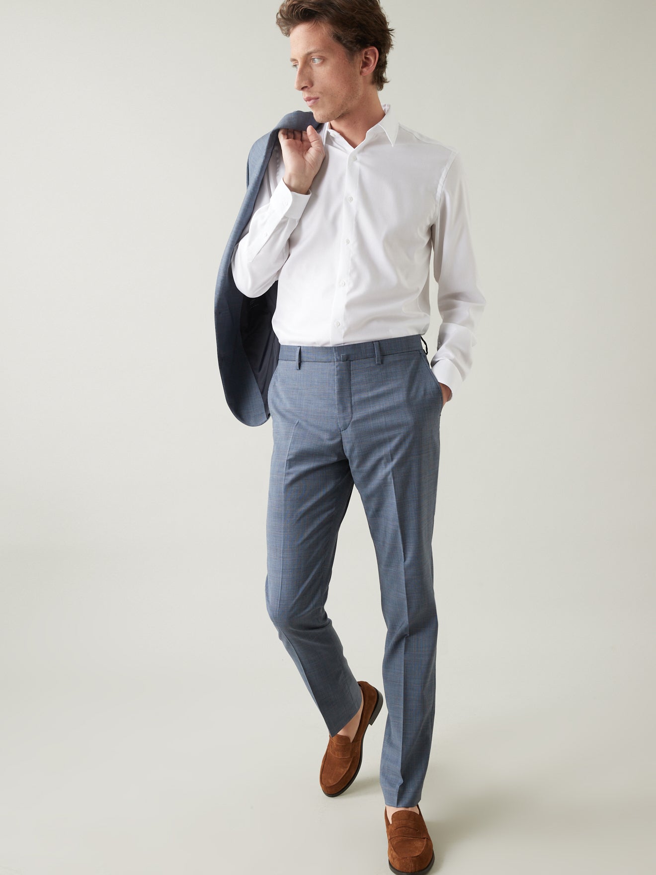 Chemise Regular Fit pinpoint homme non iron
